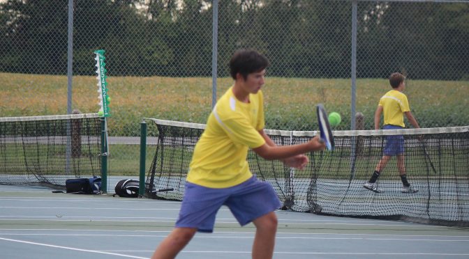 Boys’ tennis: Hard work, tough opponents